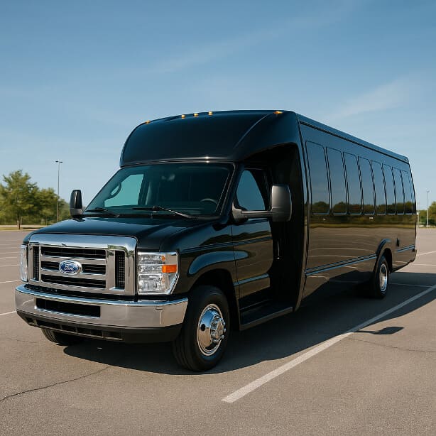 Pearland Coach Bus Service 18 Passenger Minibus