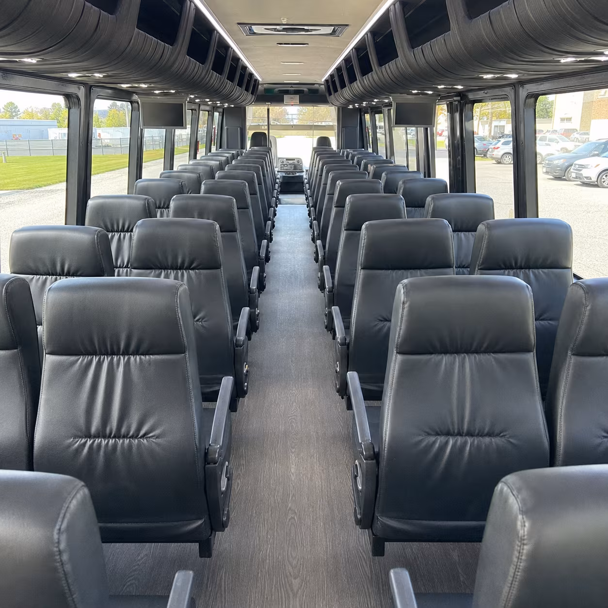 30 passenger minibus interior