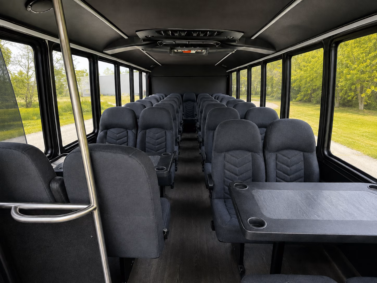 pearland 15 passenger minibus interior