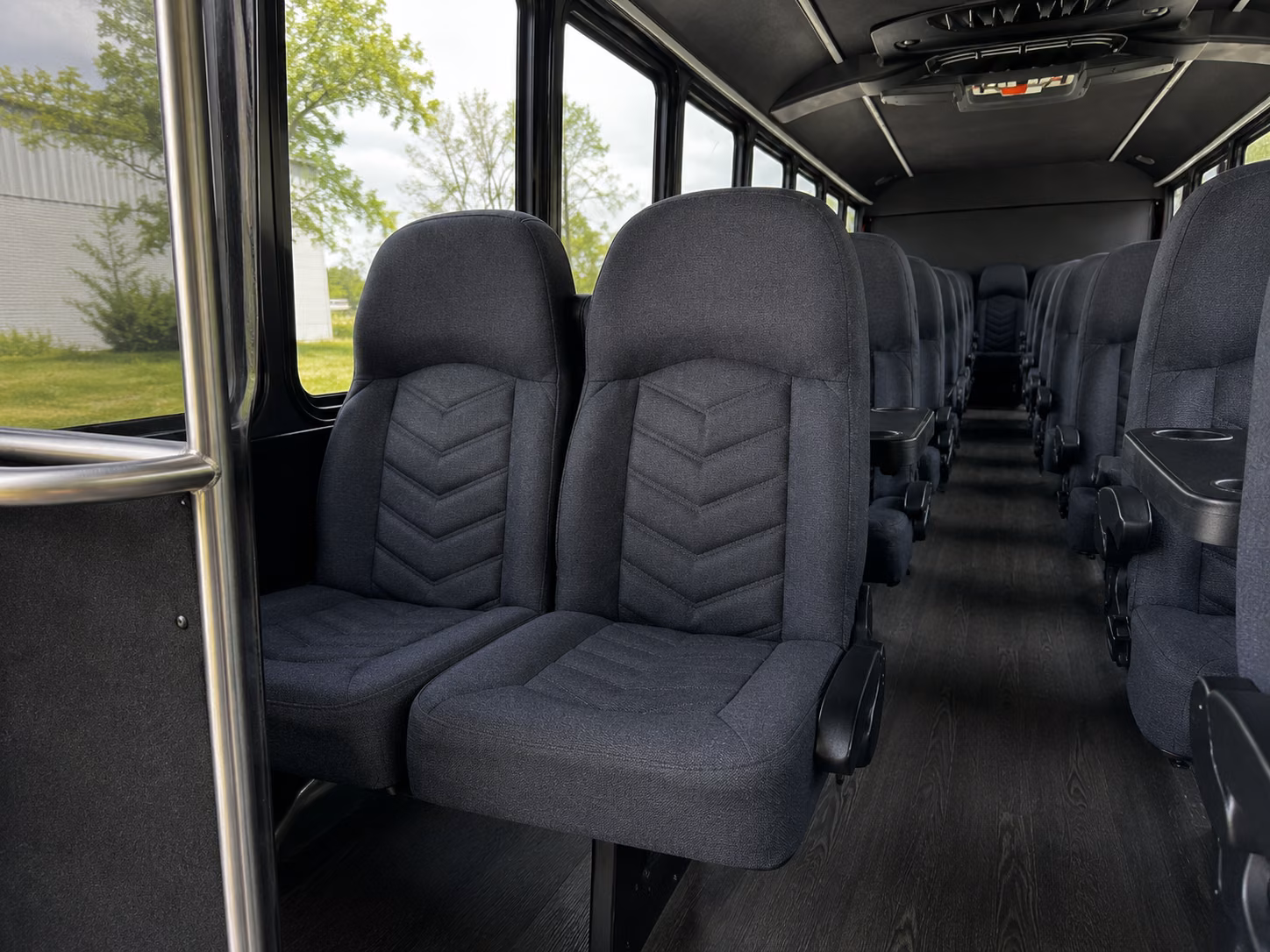pearland 18 passenger minibus inside