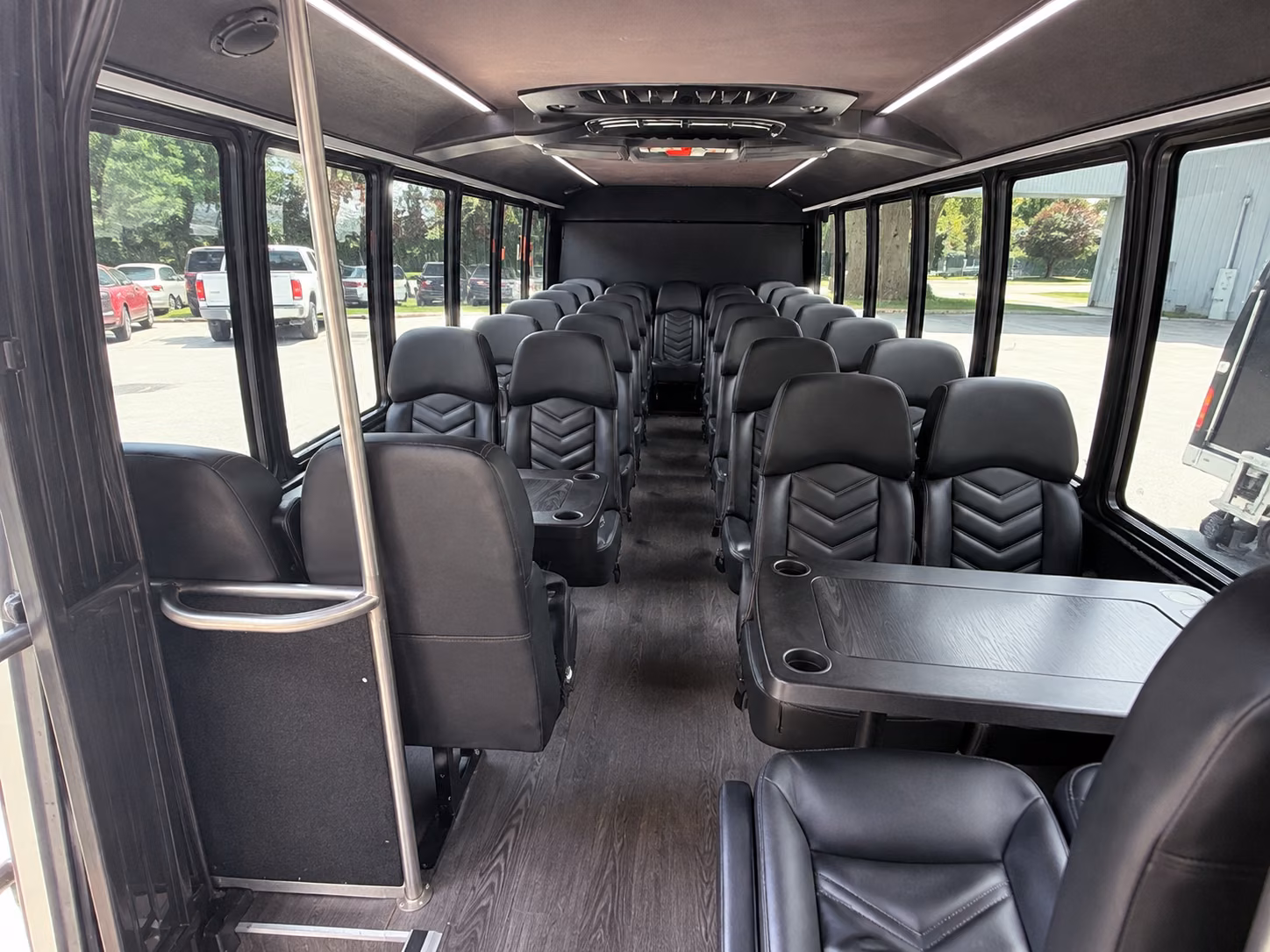 pearland 20 passenger minibus interior