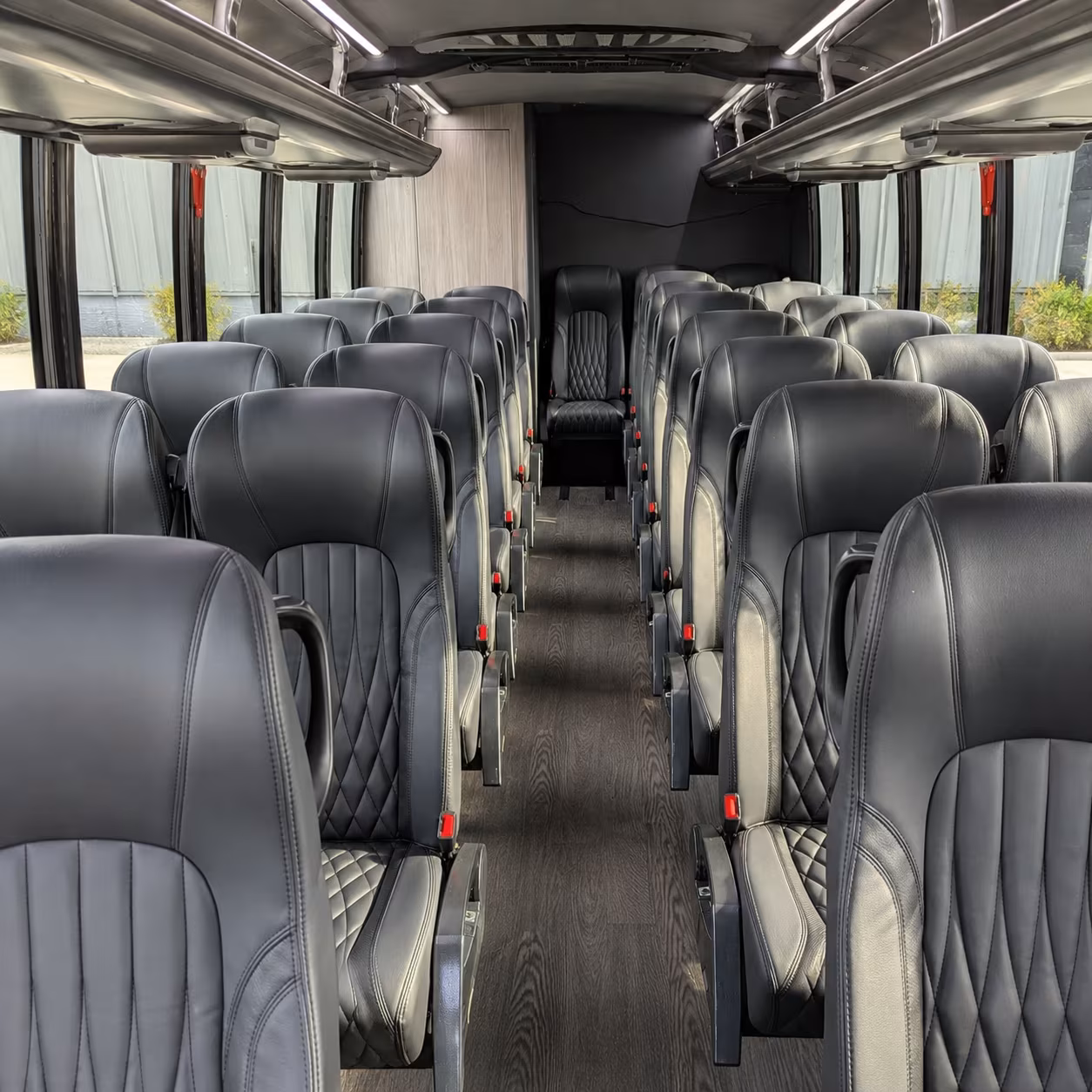 pearland 30 passenger minibus inside
