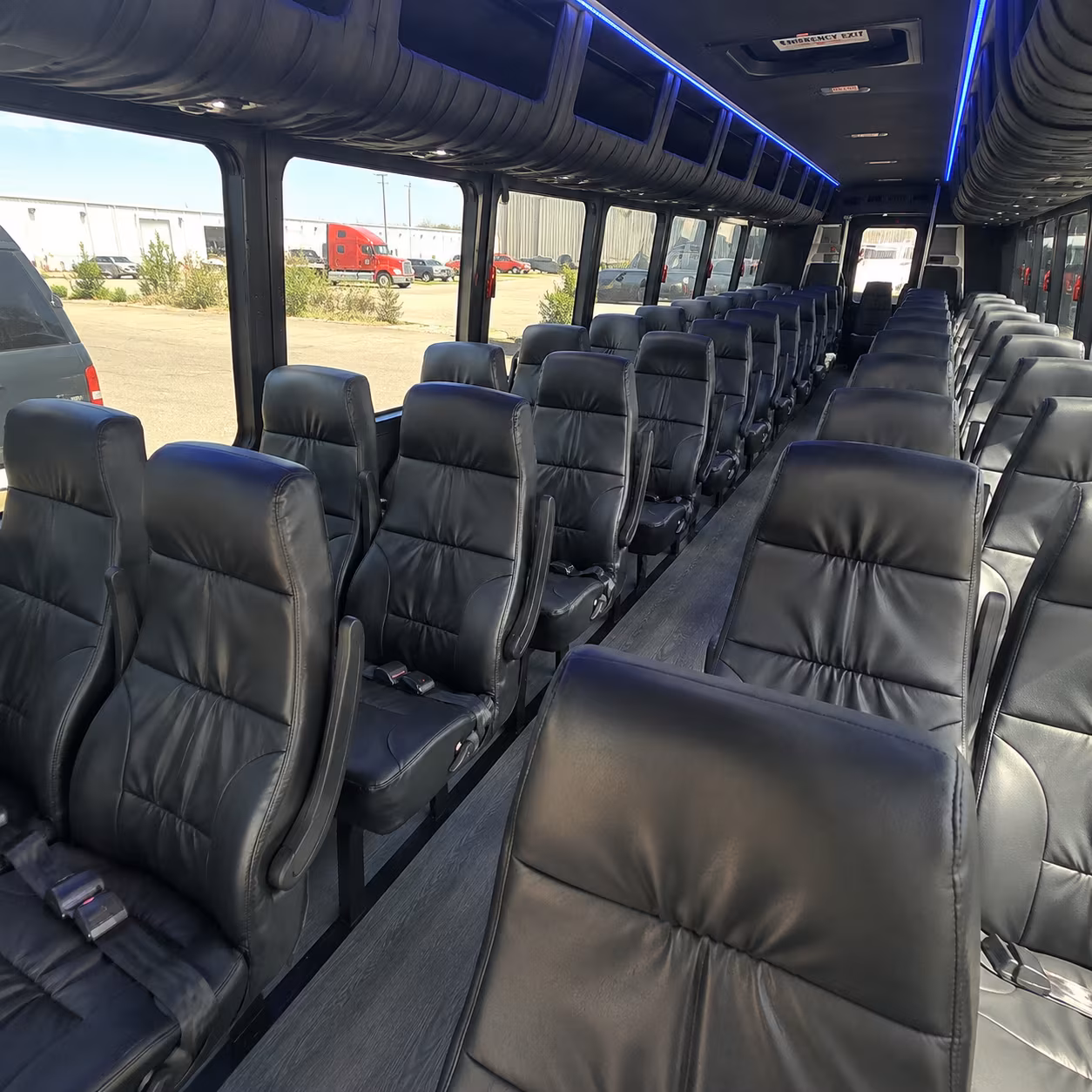 pearland long distance transportation onboard seating