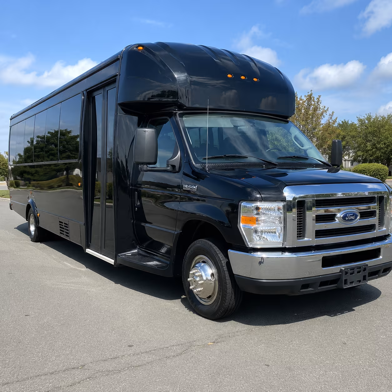 pearland party bus booking step 1