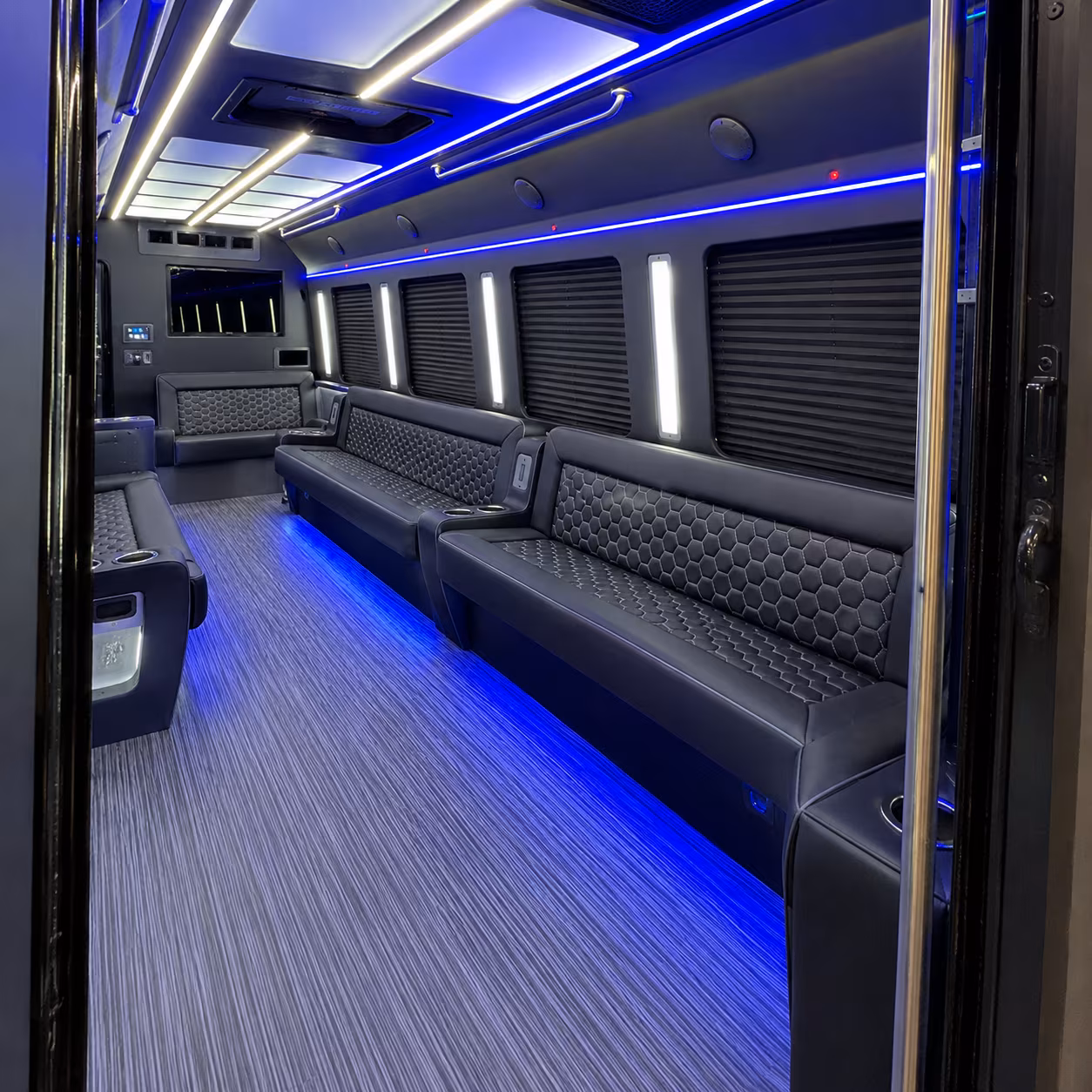pearland party bus inside