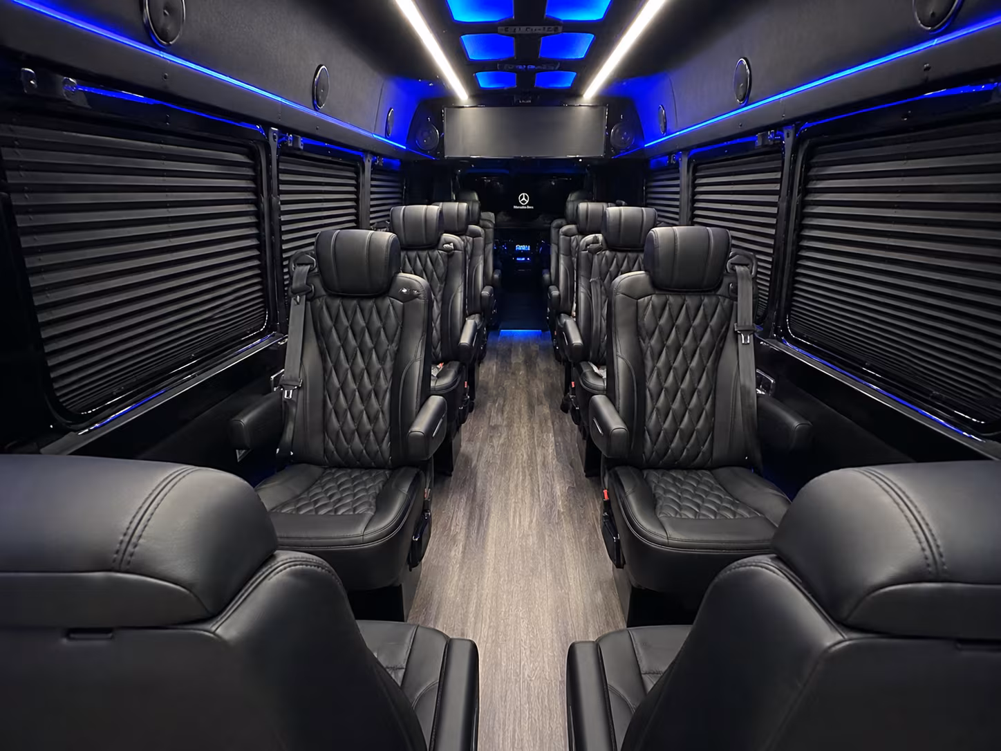 pearland sprinter van with driver interior