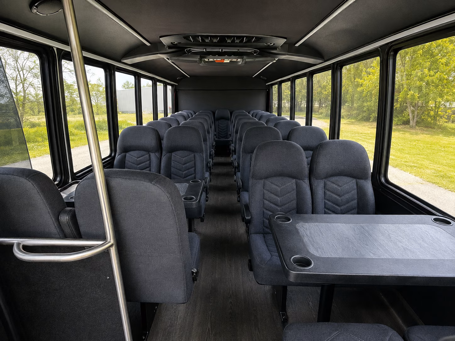 shuttle buses for pearland wedding guests between hotels and your venue