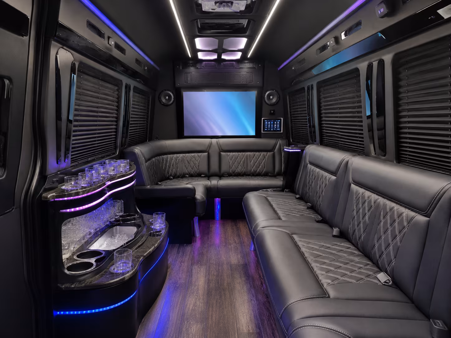 sprinter van and limo van rentals for smaller pearland prom groups